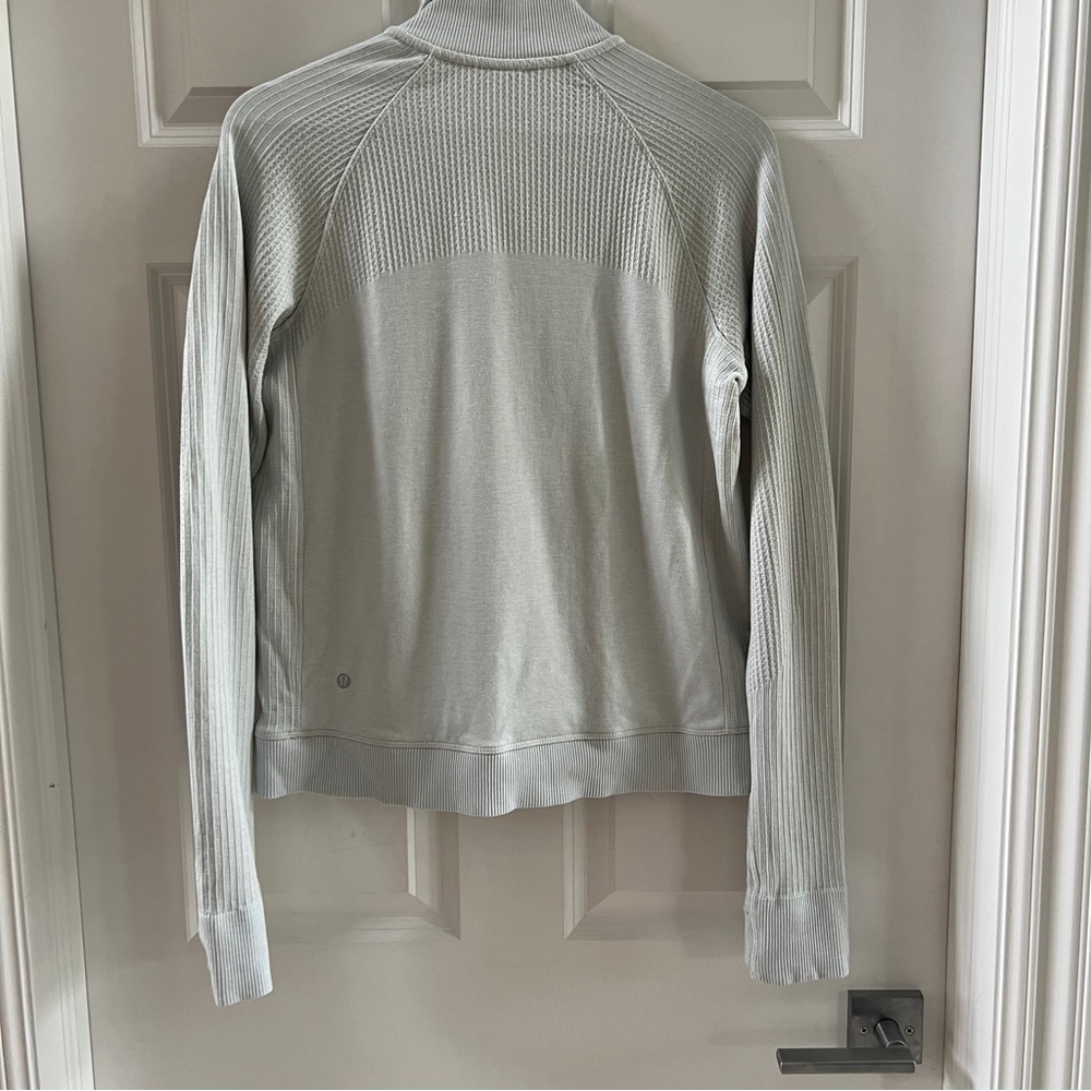lululemon athletica Light Gray Quarter-Zip Pullover - Picture 10 of 11